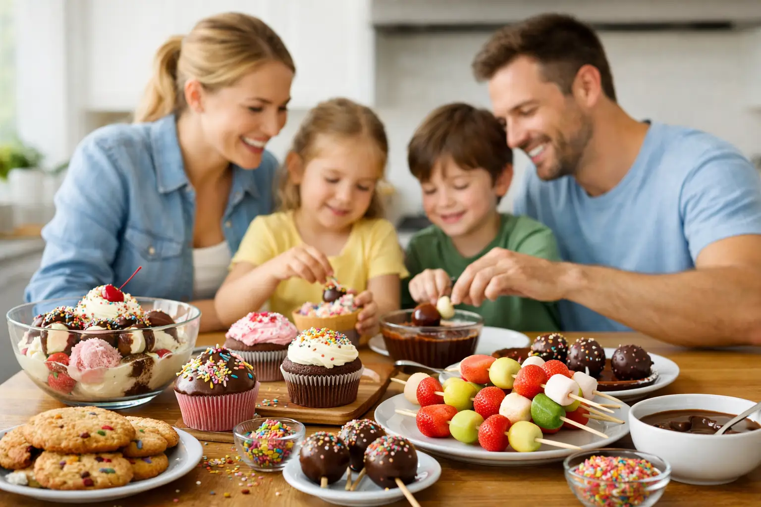 9 sjove dessertprojekter til familien
